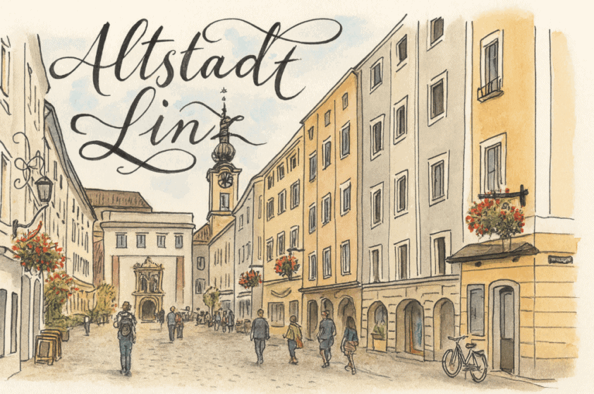 Die Altstadt von Linz: Barocke Plätze, Hauptplatz, Landhaus und Linzer Torte