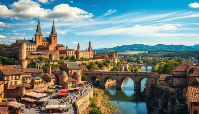 Carcassonne Altstadt