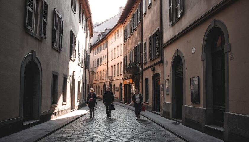 Lausanne Altstadt