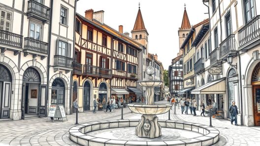 Montpellier Altstadt