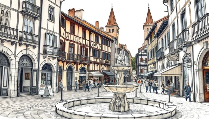 Montpellier Altstadt