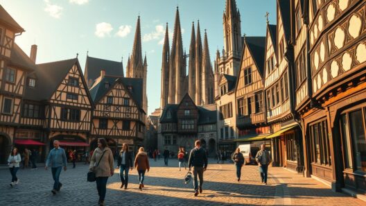 Rouen Altstadt