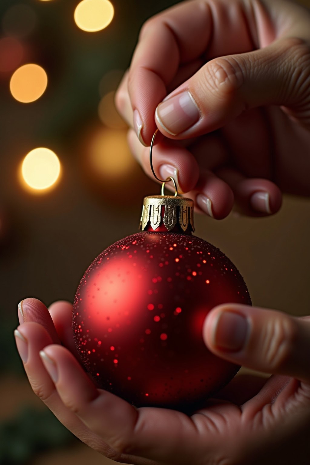 Christbaumkugeln Rot Festliches