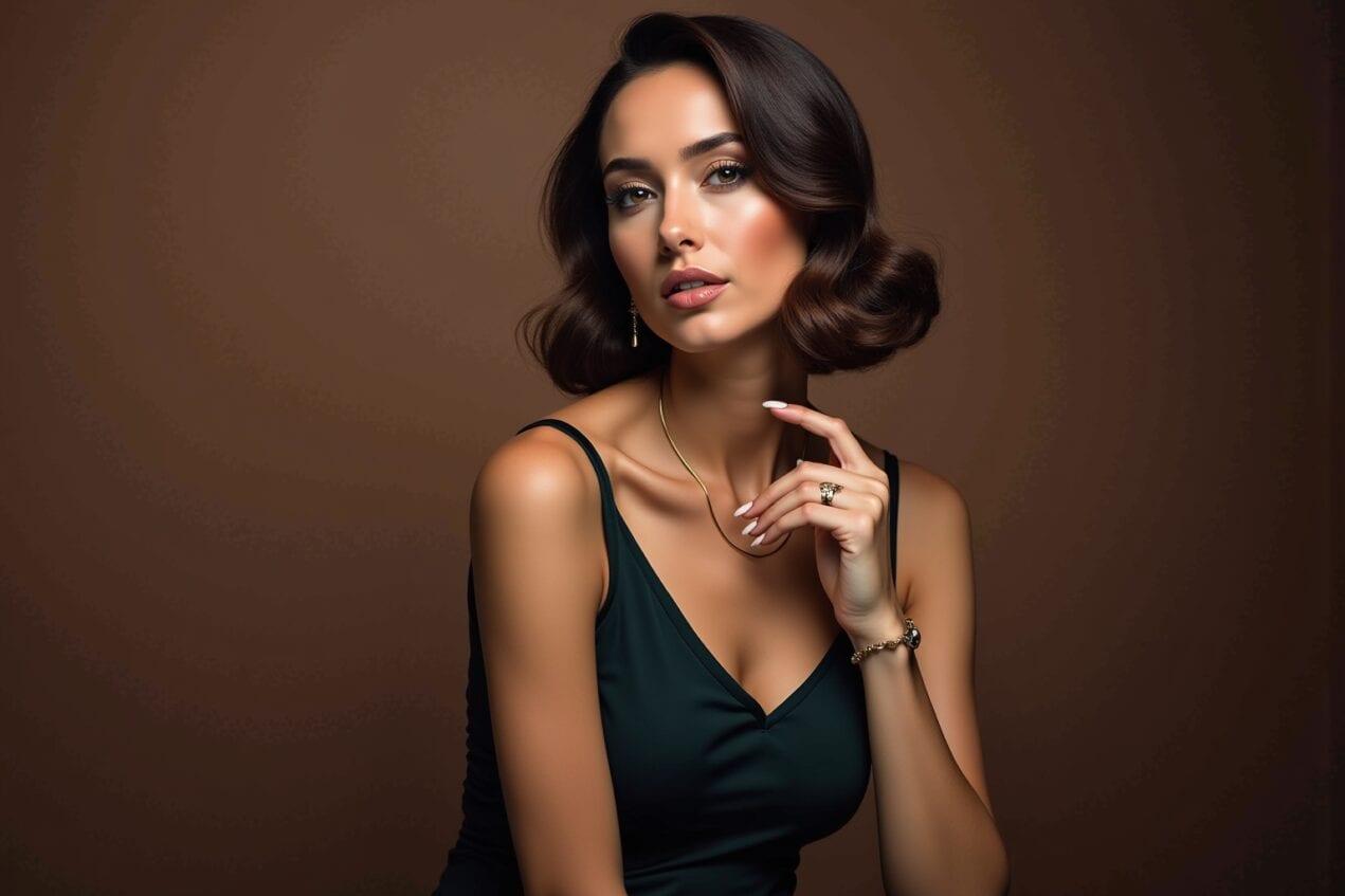 Dekoltee zeigen Outfit für selbstbewusste Frauen-Titel