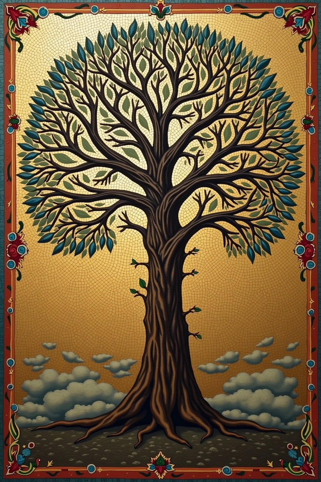 Baum Lebens Kunst im Überblick