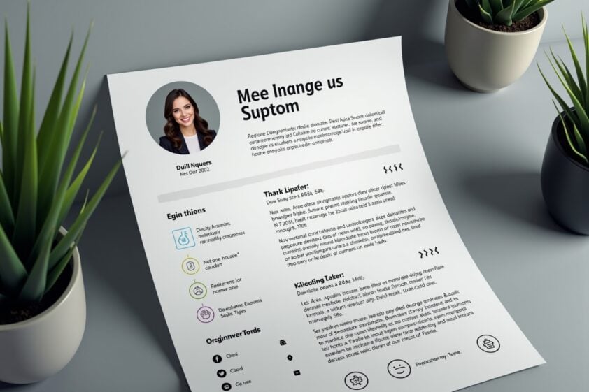 lebenslauf vorlagen-Titel