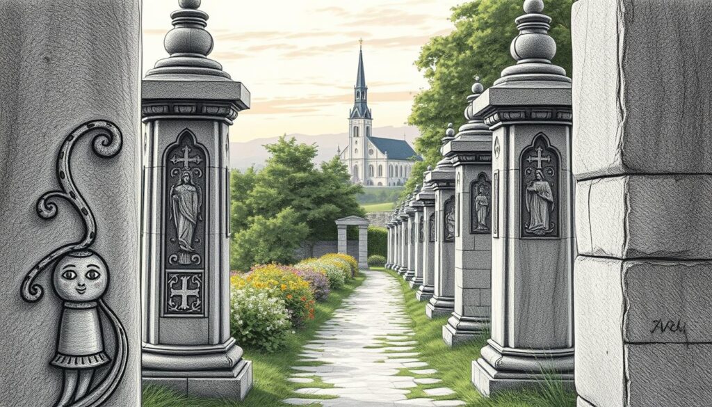 Historische Altstadt mit Kirche und barocken Kirchturm in einer malerischen Umgebung in Deutschland.