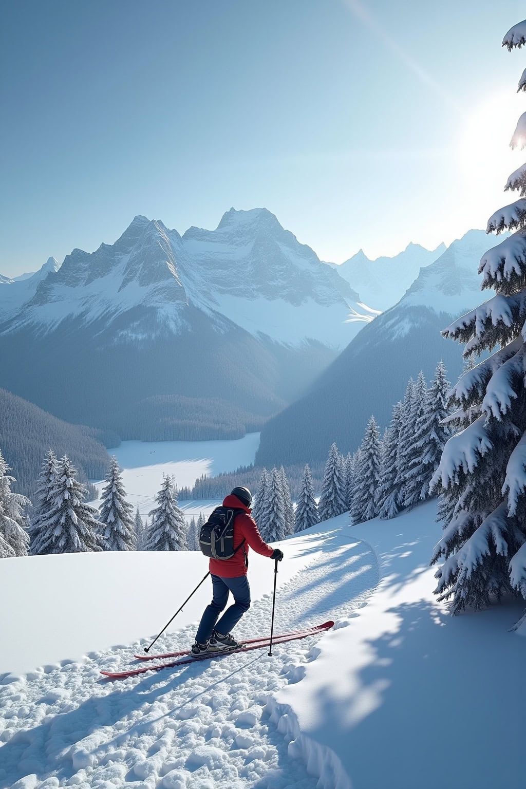 Atemberaubende Skiferien Schweiz