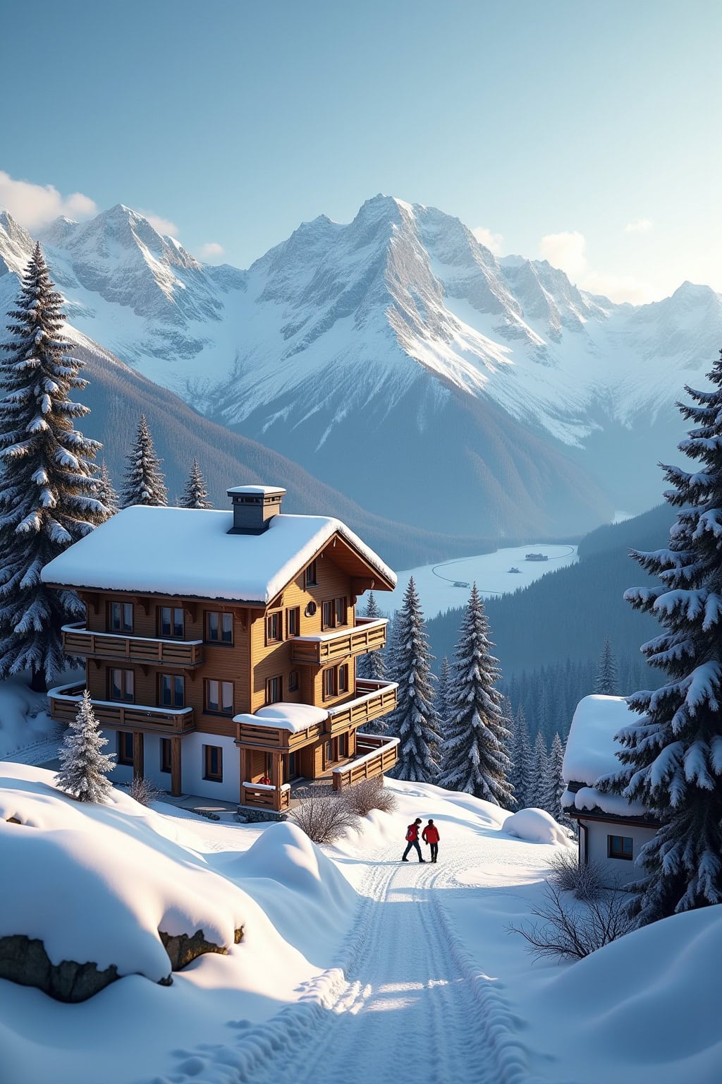 Atemberaubende Skiferien Schweiz