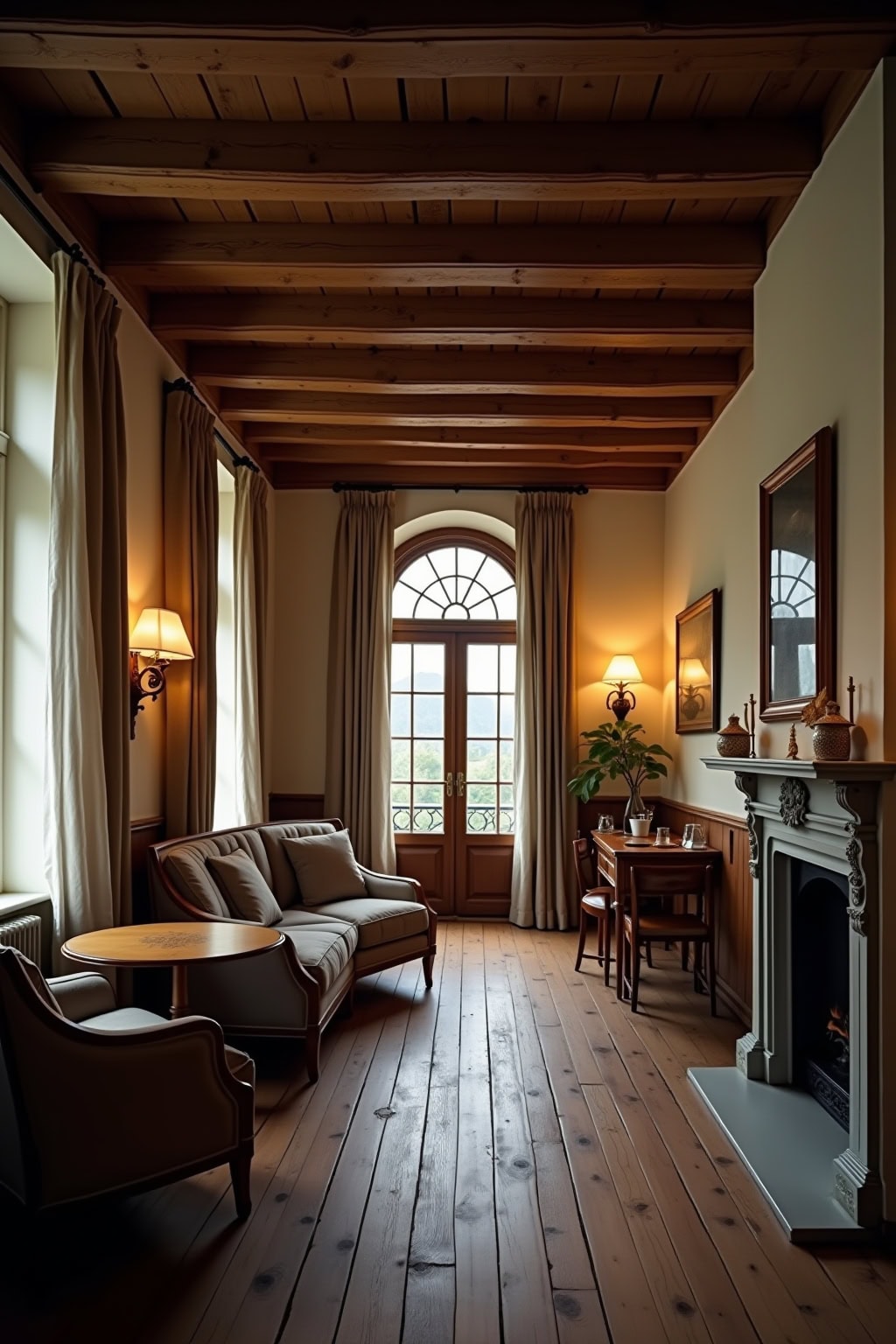Historische Altstadtansicht mit Kirche in einer deutschen Stadt.