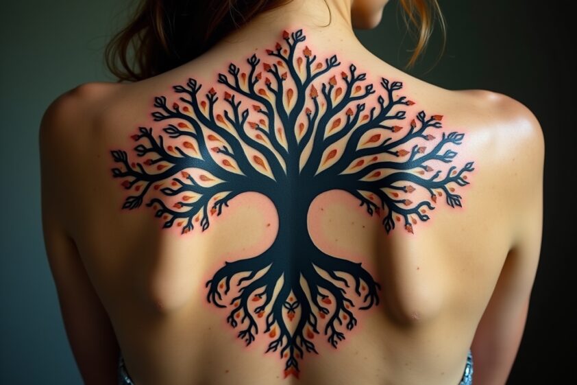 baum des lebens tattoos-Titel