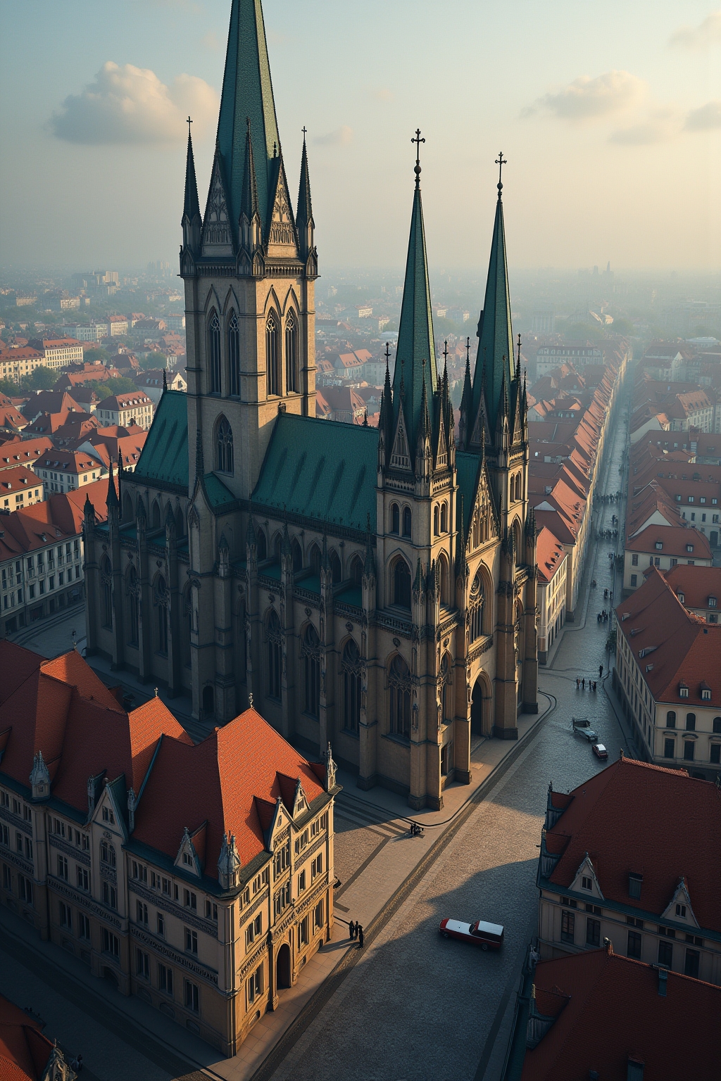 Gotische Kirchen Altstadt im Überblick