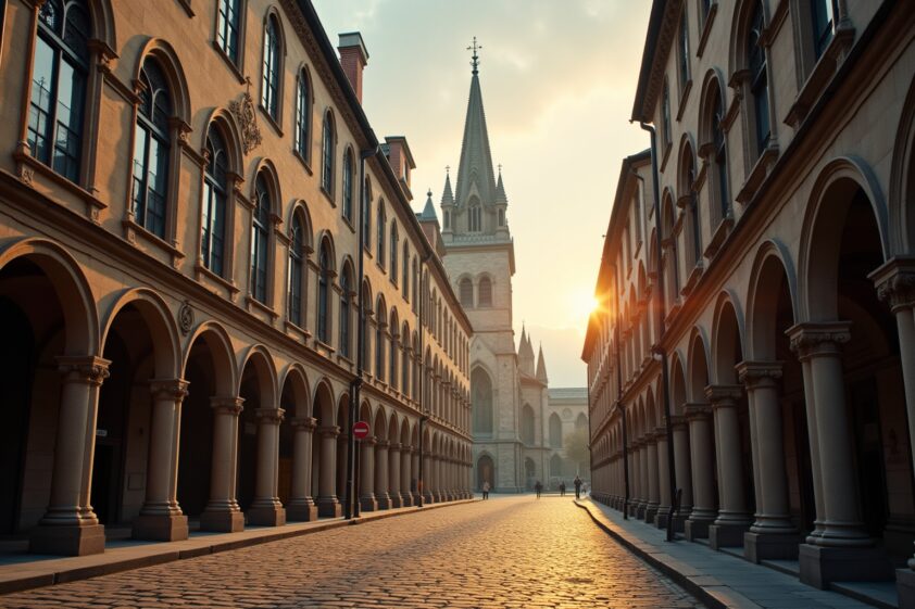 kathedrale in der altstadt-Titel