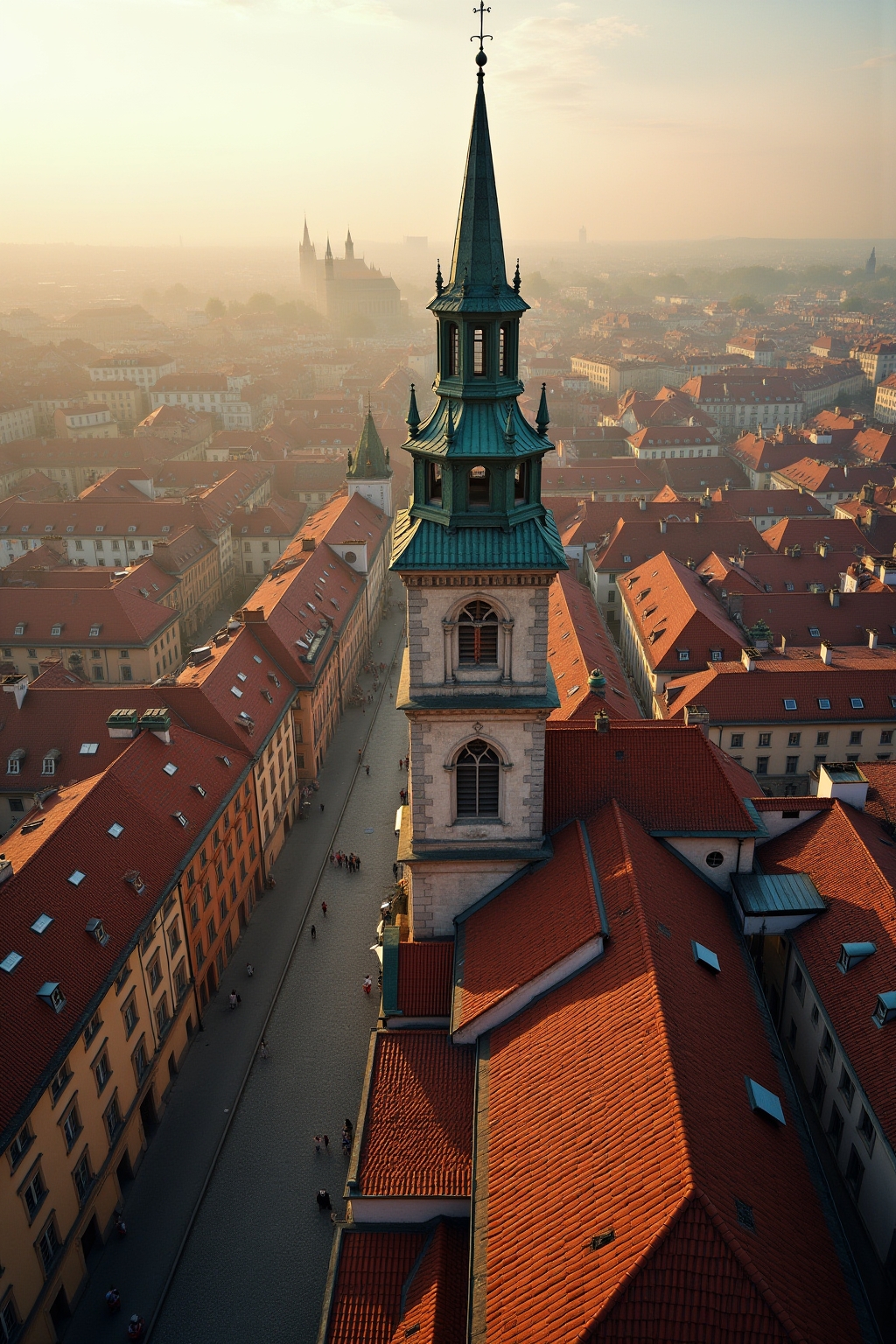 Kirchturm Aussicht Altstadt