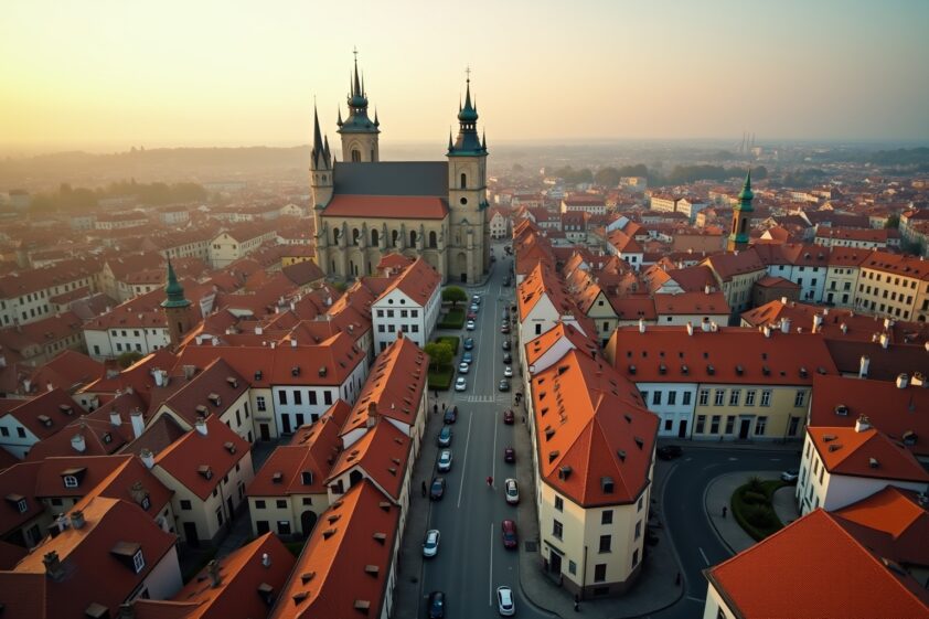 kirchturm aussicht altstadt-Titel