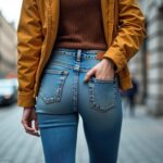 knackiger Po gehört in Jeans-Titel