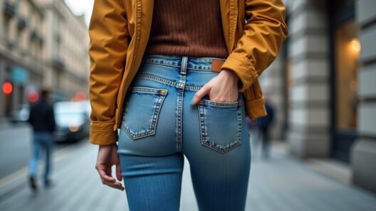 knackiger Po gehört in Jeans-Titel