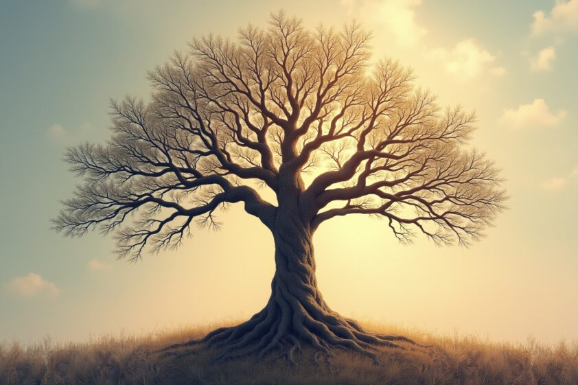 lebensbaum zeichnung-Titel