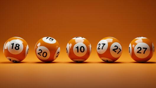 Bingo-Lotterie: Zahlen 18, 20, 10, 27, 27.